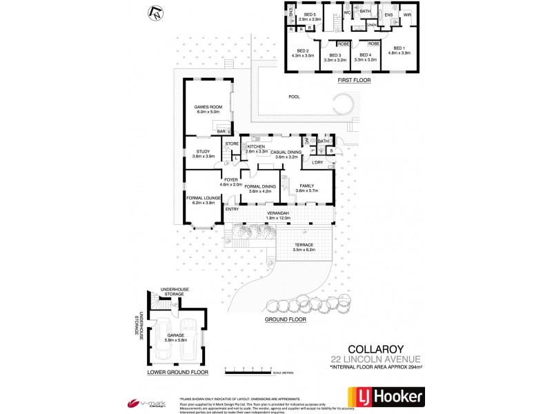 22 Lincoln Avenue, Collaroy NSW 2097 Floorplan