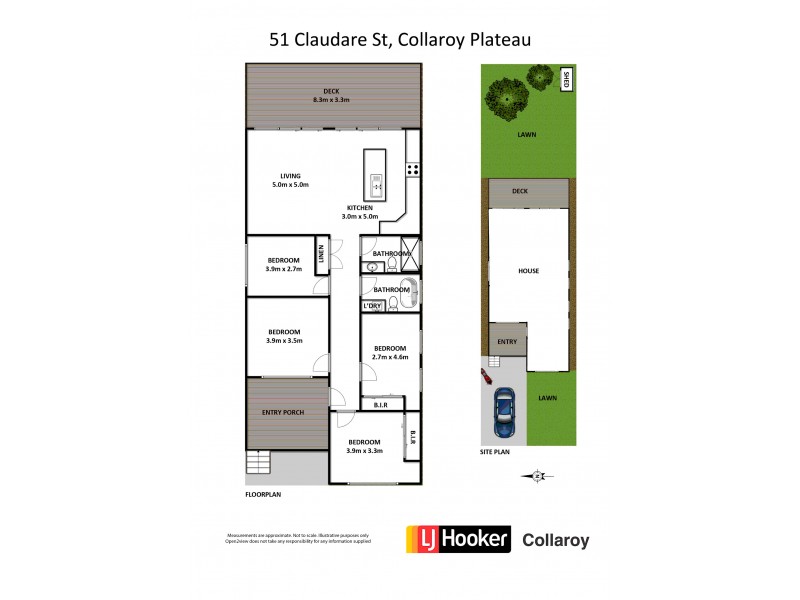 51 Claudare Street, Collaroy Plateau NSW 2097 Floorplan