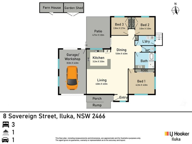 8 Sovereign Street, Iluka NSW 2466