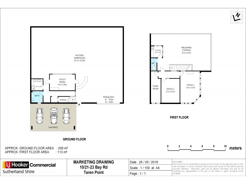 10/21 Bay Road, Taren Point NSW 2229 Floorplan