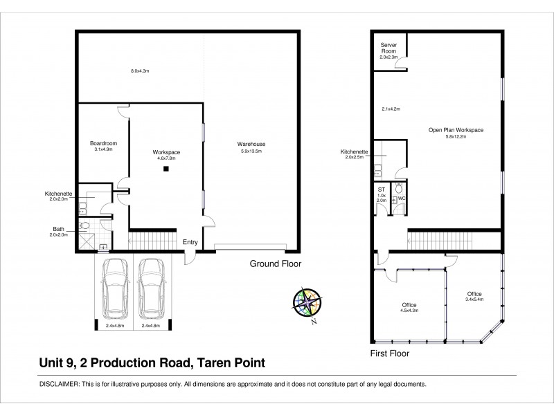 9/2 Production Road, Taren Point NSW 2229 Floorplan