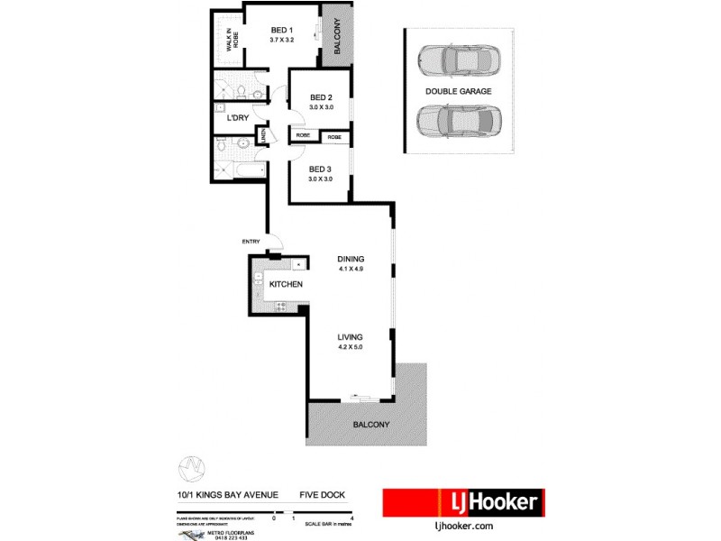 10/1 Kings Bay Avenue, Five Dock NSW 2046 Floorplan