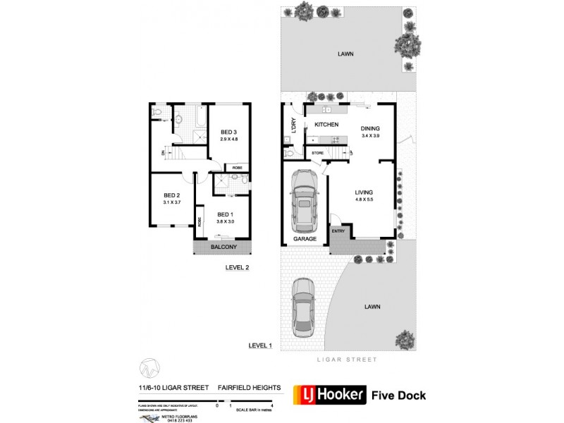 11/6-10 Ligar Street, Fairfield Heights NSW 2165 Floorplan