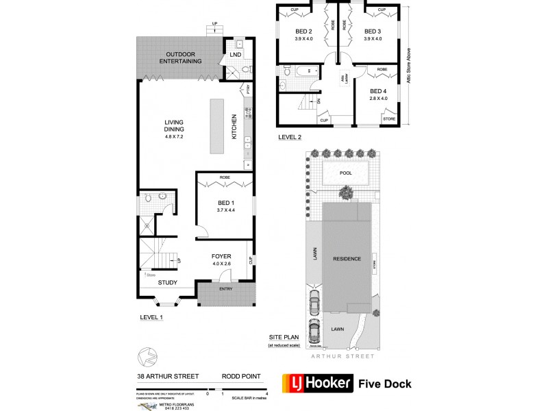 38 Arthur Street, Rodd Point NSW 2046 Floorplan