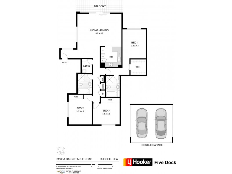 32/63A Barnstaple Road, Five Dock NSW 2046 Floorplan