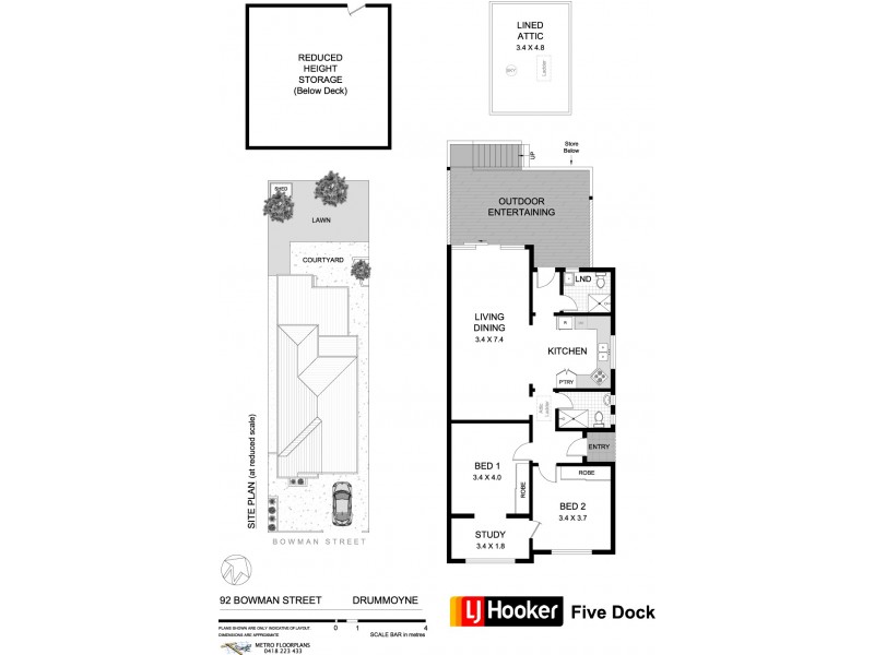 92 Bowman Street, Drummoyne NSW 2047 Floorplan