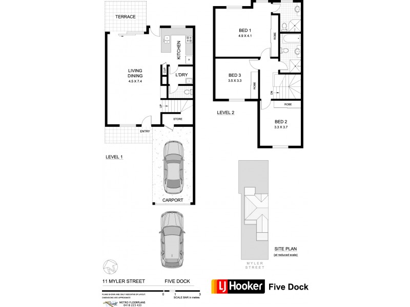 11 Myler Street, Five Dock NSW 2046 Floorplan