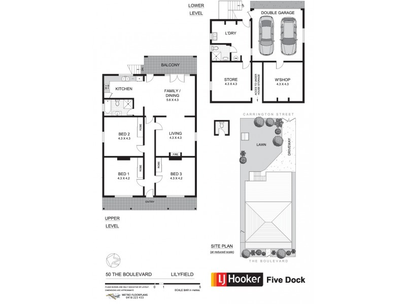 50 The Boulevarde, Lilyfield NSW 2040 Floorplan