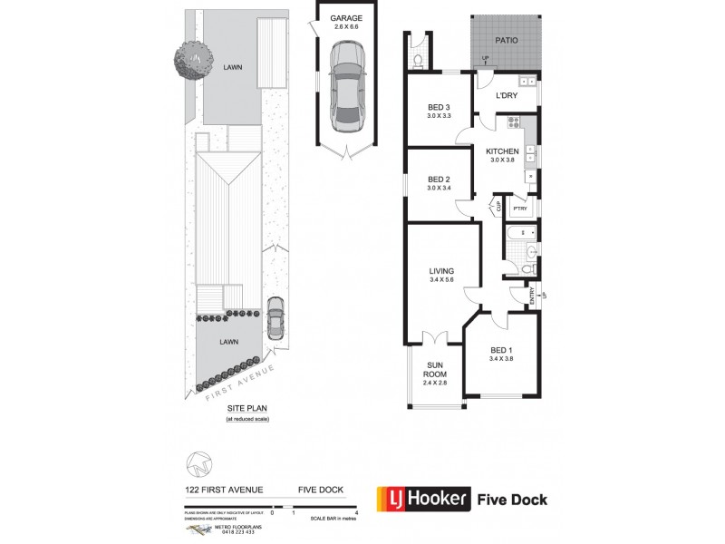 122 First Avenue, Five Dock NSW 2046 Floorplan