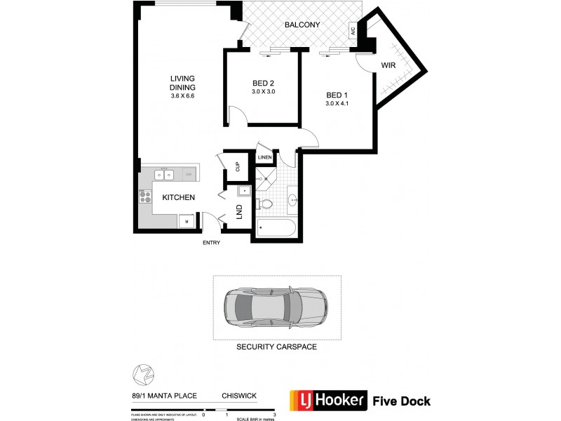 89/1 Manta Place, Chiswick NSW 2046 Floorplan