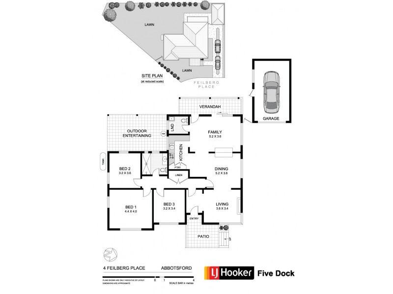4 Feilberg Place, Abbotsford NSW 2046 Floorplan