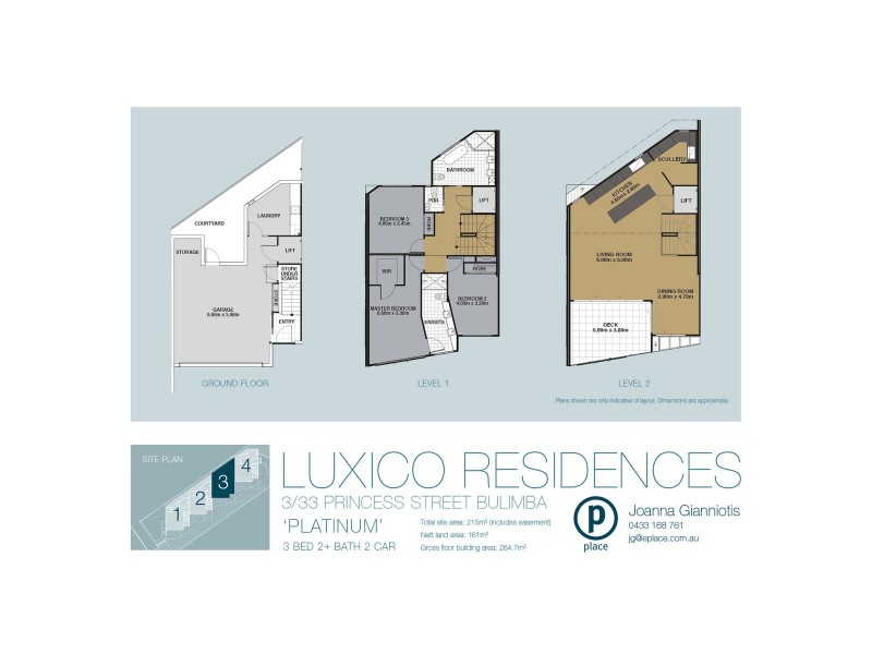 2&3, 33 Princess Street, Bulimba QLD 4171 Floorplan