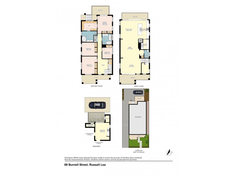 69 Burnell Street, Russell Lea NSW 2046 Floorplan