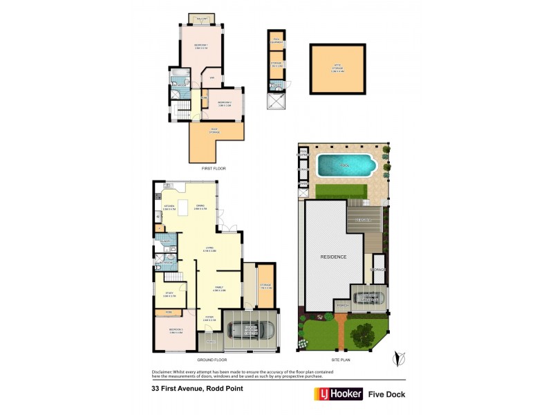 33 First Avenue, Rodd Point NSW 2046 Floorplan
