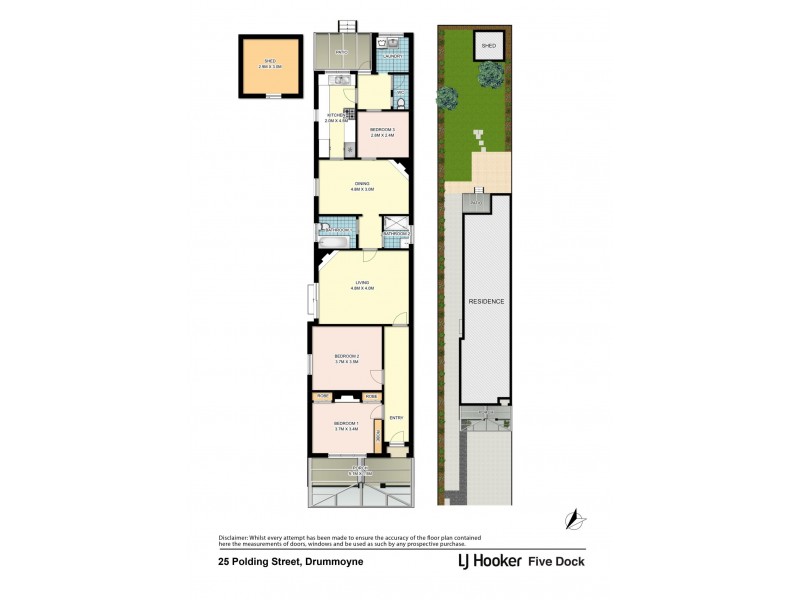 25 Polding Street, Drummoyne NSW 2047 Floorplan