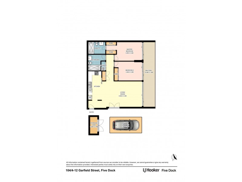 104/4-12 Garfield Street, Five Dock NSW 2046 Floorplan