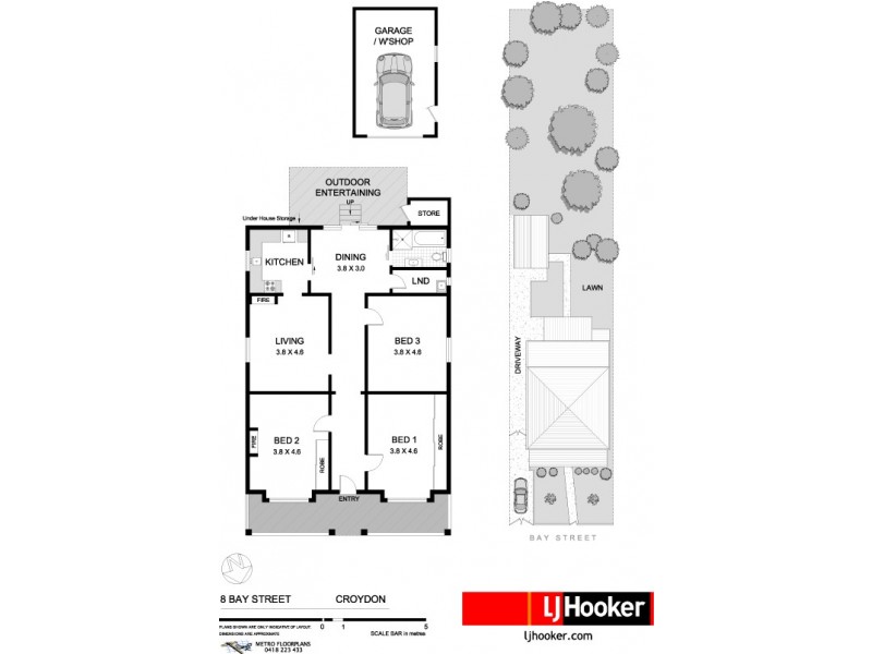 8 Bay Street, Croydon NSW 2132 Floorplan