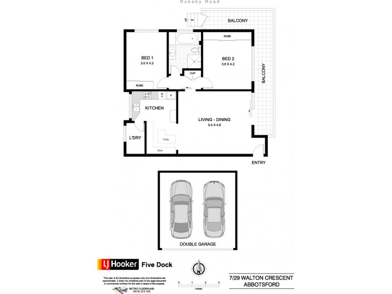 7/29 Walton Crescent, Abbotsford NSW 2046 Floorplan