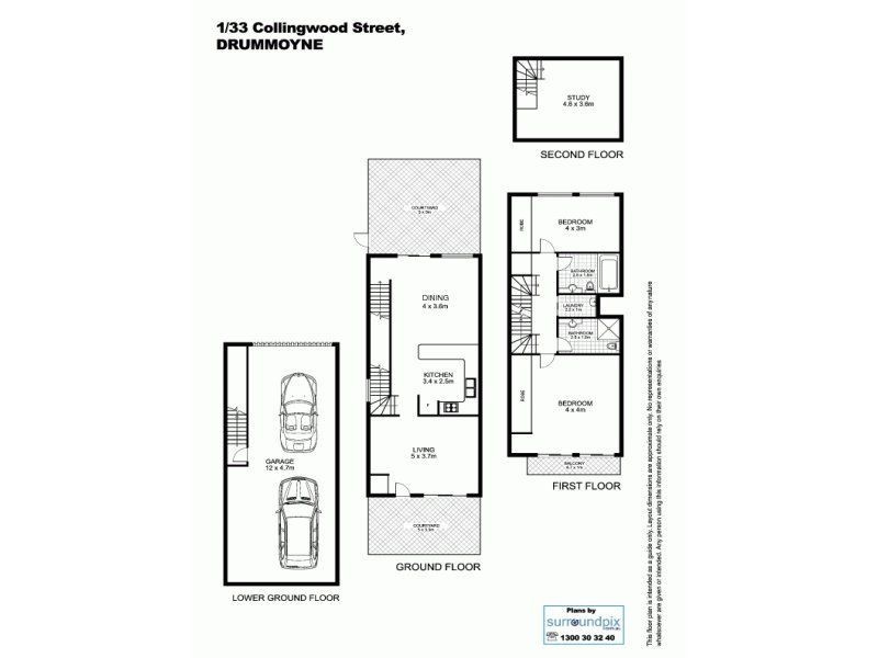 1/33-35 Collingwood Street, Drummoyne NSW 2047