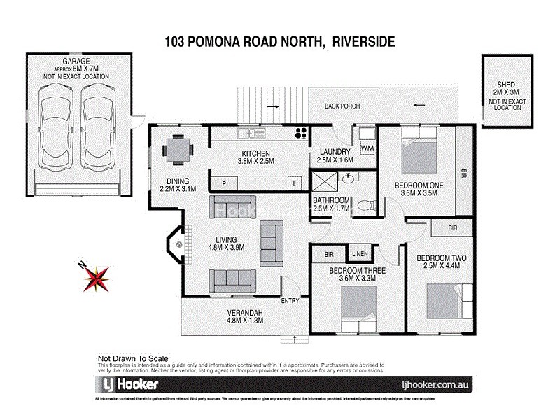 103 Pomona Road North, Riverside TAS 7250 Floorplan