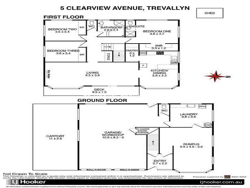 5 Clearview Avenue, Trevallyn TAS 7250 Floorplan