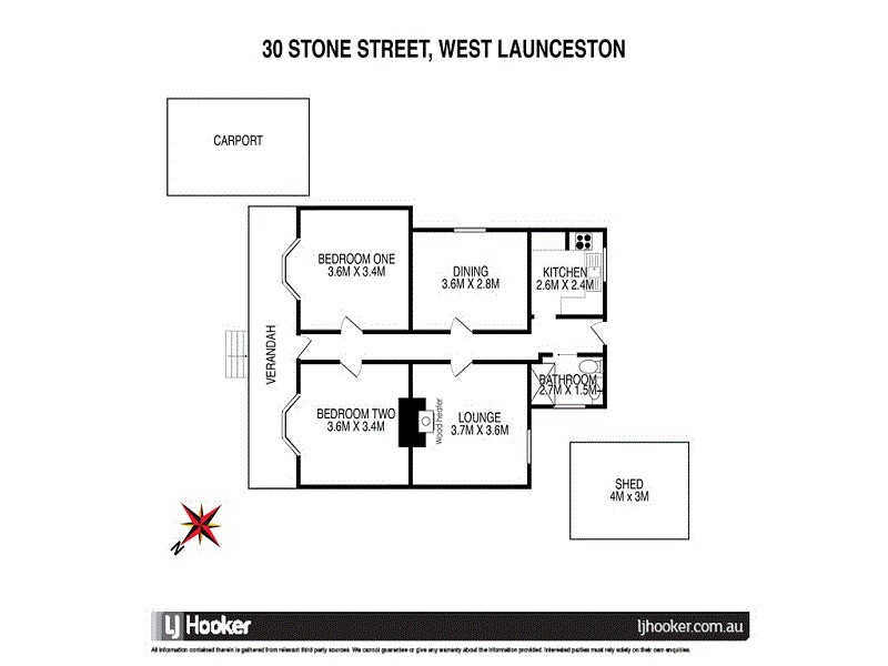 30 Stone Street, West Launceston TAS 7250 Floorplan