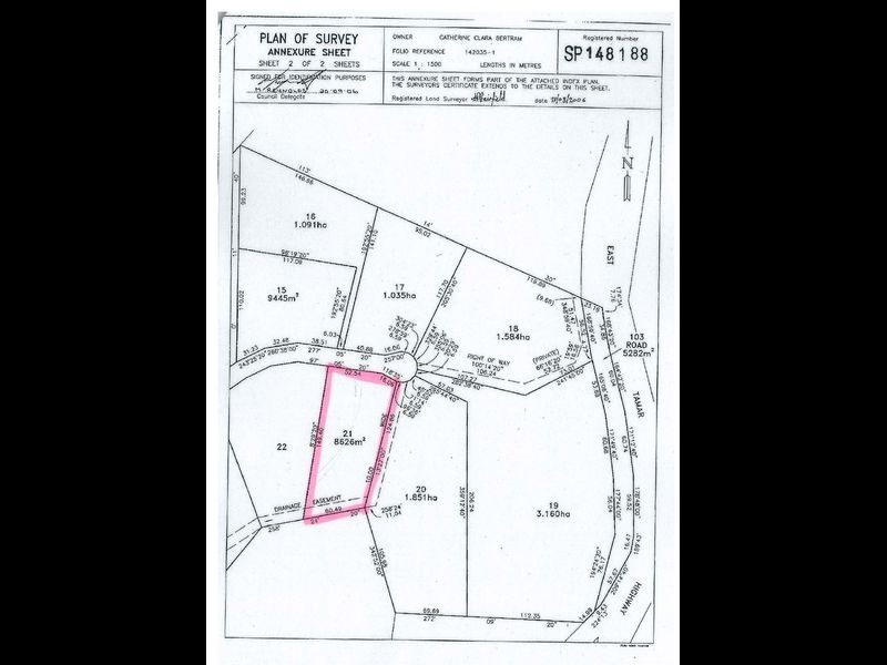 106 Sherbourne Drive (off Los Angelos Road), Dilston TAS 7252