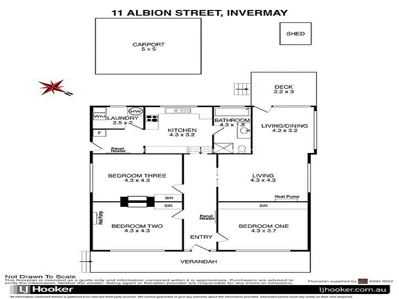 1/11 Albion Street, Invermay TAS 7248 Floorplan
