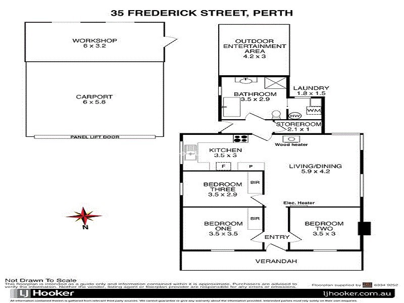 35 Frederick Street, Perth TAS 7300 Floorplan