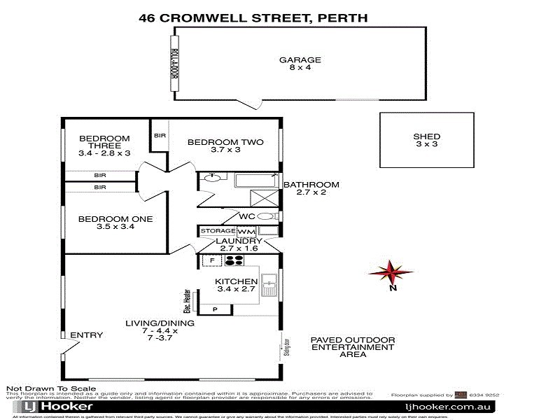 46 Cromwell Street, Perth TAS 7300 Floorplan