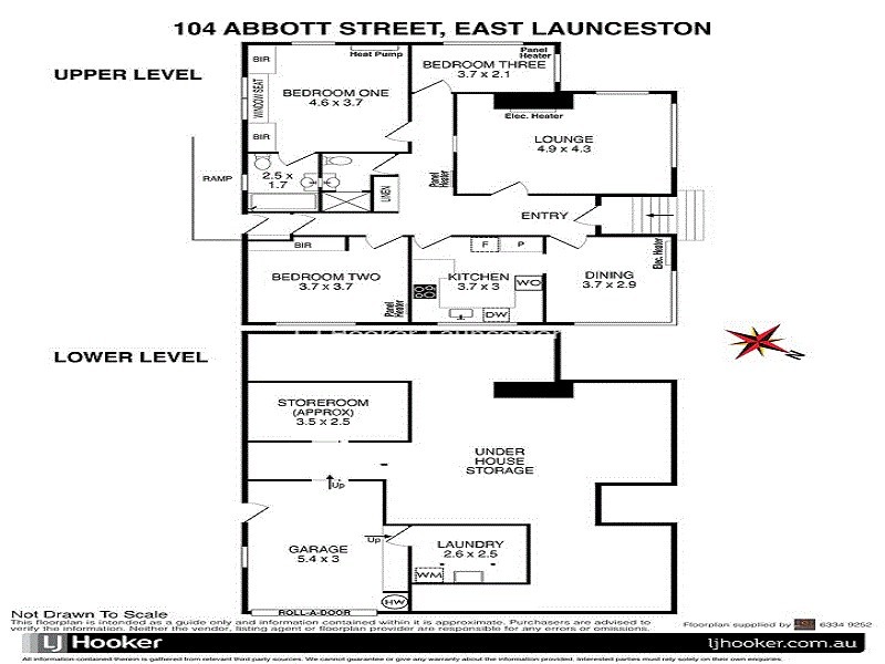 104 Abbott Street, East Launceston TAS 7250 Floorplan