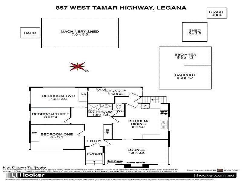 857 West Tamar Highway, Legana TAS 7277 Floorplan