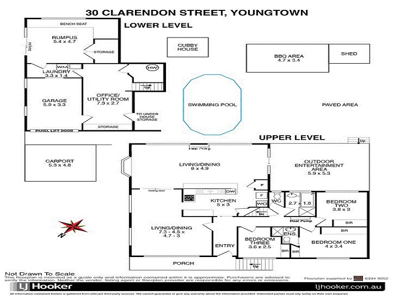 30 Clarendon Street, Youngtown TAS 7249 Floorplan
