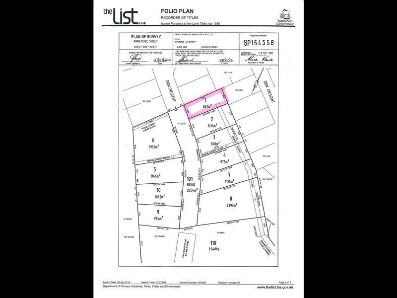 Lot 1 Dion Crescent, Riverside TAS 7250