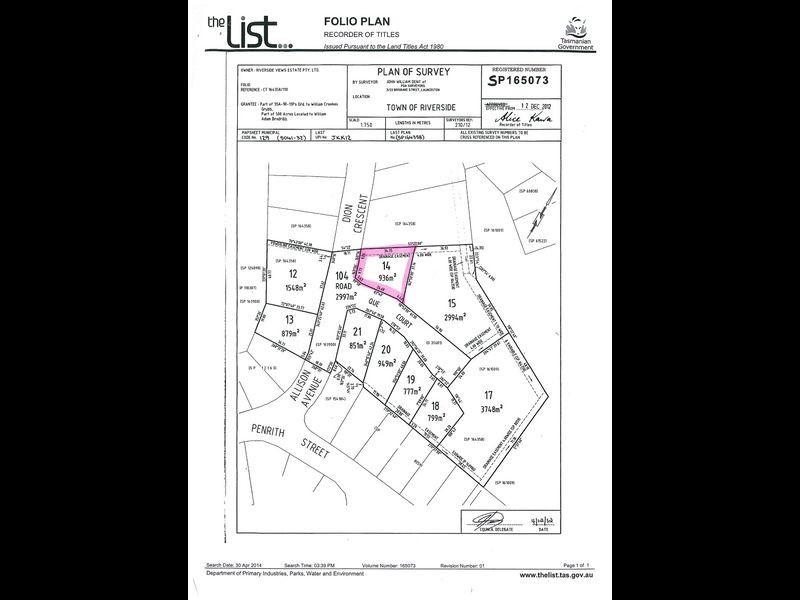 Lot 14 Dion Crescent, Riverside TAS 7250