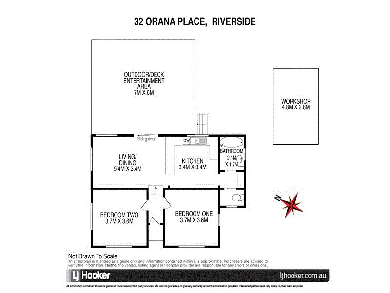 32 Orana Place, Riverside TAS 7250 Floorplan