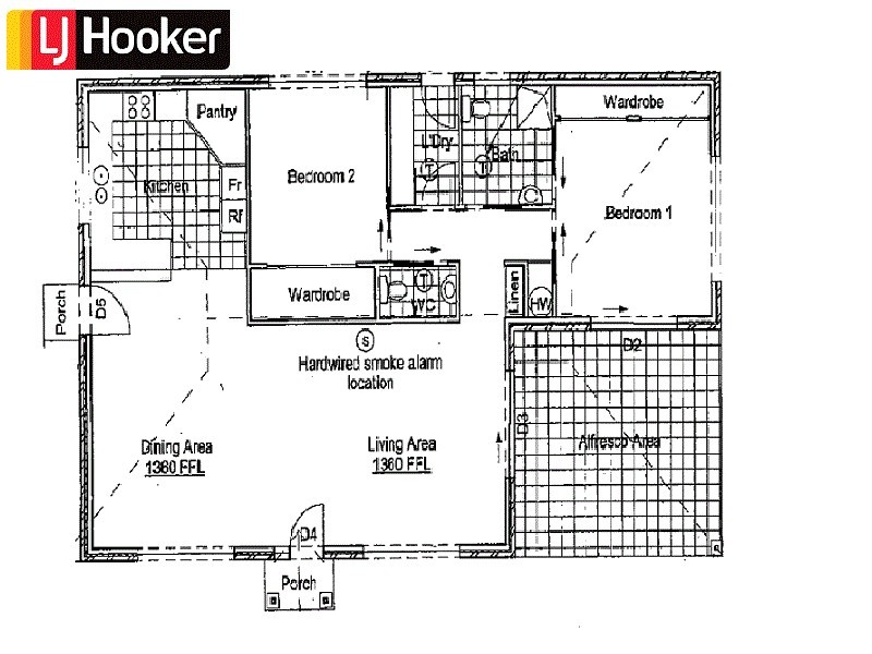 13 Freeland Crescent, Riverside TAS 7250 Floorplan