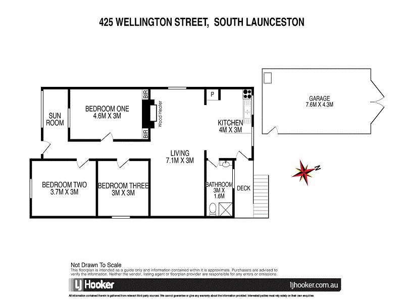 425 Wellington Street, Launceston TAS 7250 Floorplan