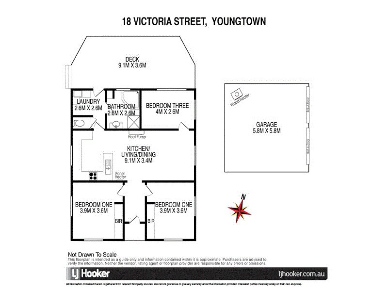 18 Victoria Street, Youngtown TAS 7249 Floorplan