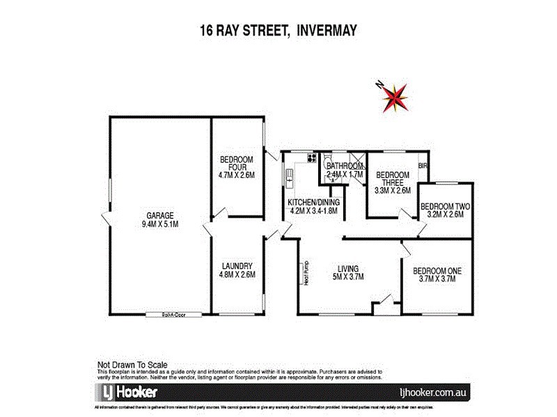 16 Ray Street, Invermay TAS 7248 Floorplan