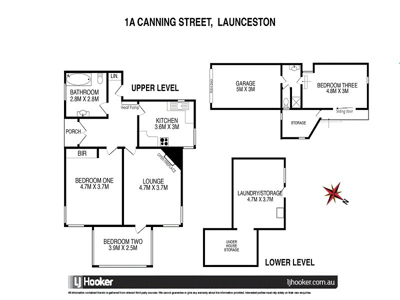 1A Canning Street, Launceston TAS 7250 Floorplan