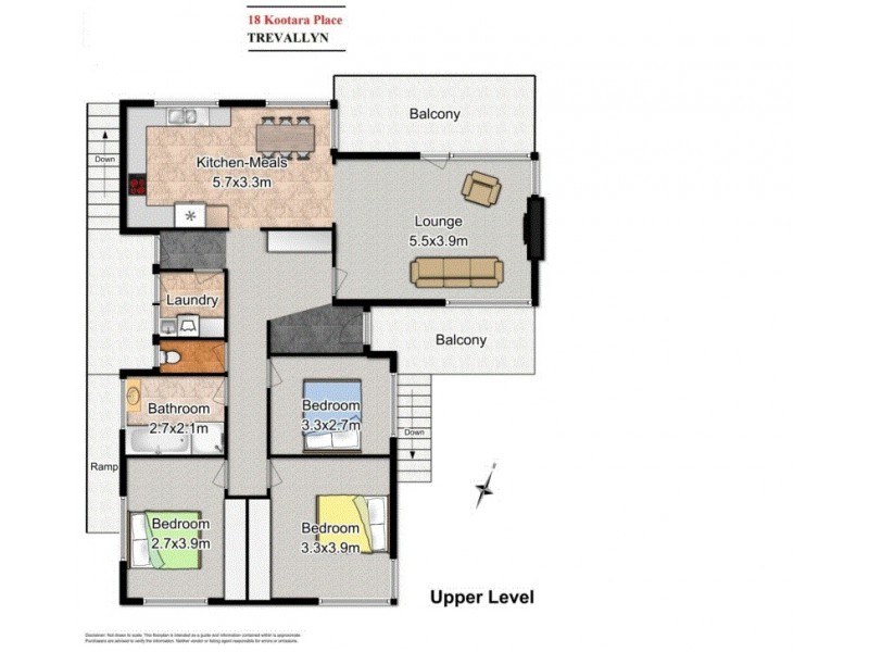 18 Kootara Place, Trevallyn TAS 7250 Floorplan