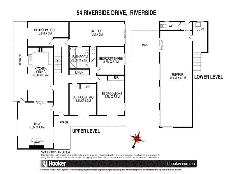 54 Riverside Drive, Riverside TAS 7250 Floorplan