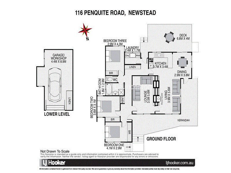 116 Penquite Road, Newstead TAS 7250 Floorplan