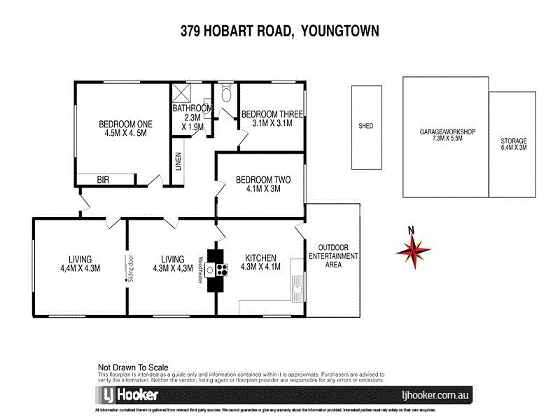 379 Hobart Road, Youngtown TAS 7249 Floorplan