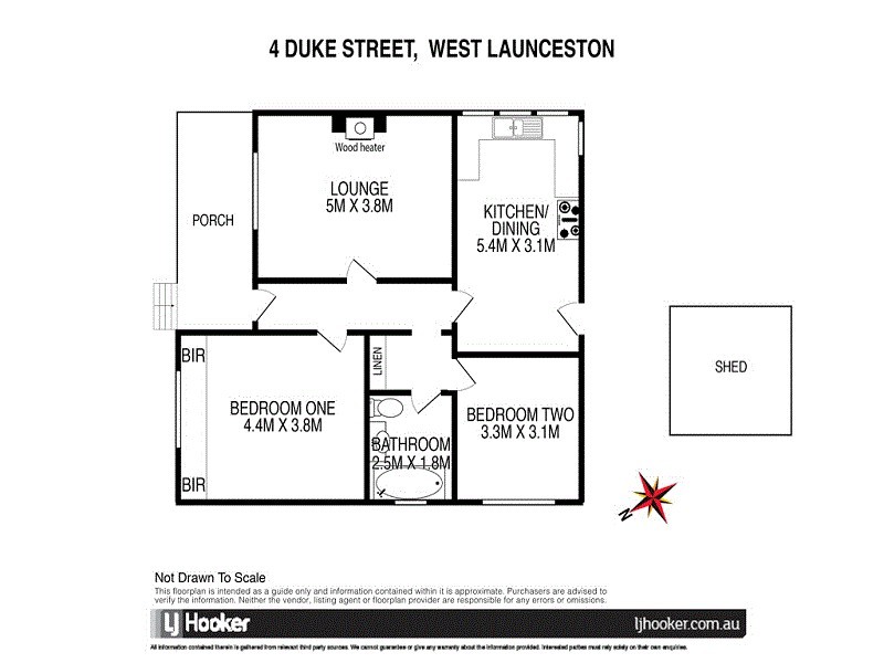 4 Duke Street, West Launceston TAS 7250 Floorplan