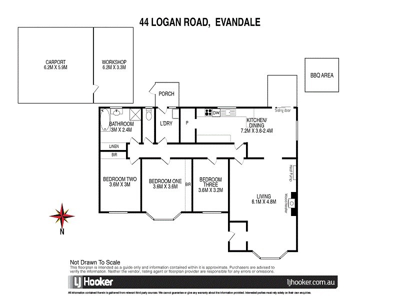 44 Logan Road, Evandale TAS 7212 Floorplan