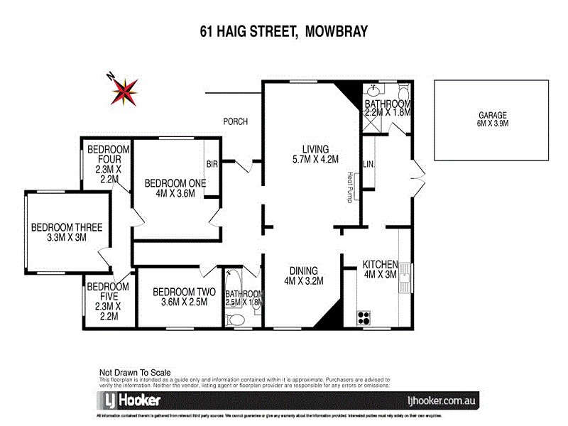 61 Haig Street, Mowbray TAS 7248 Floorplan