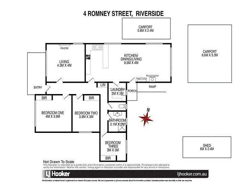4 Romney Street, Riverside TAS 7250 Floorplan