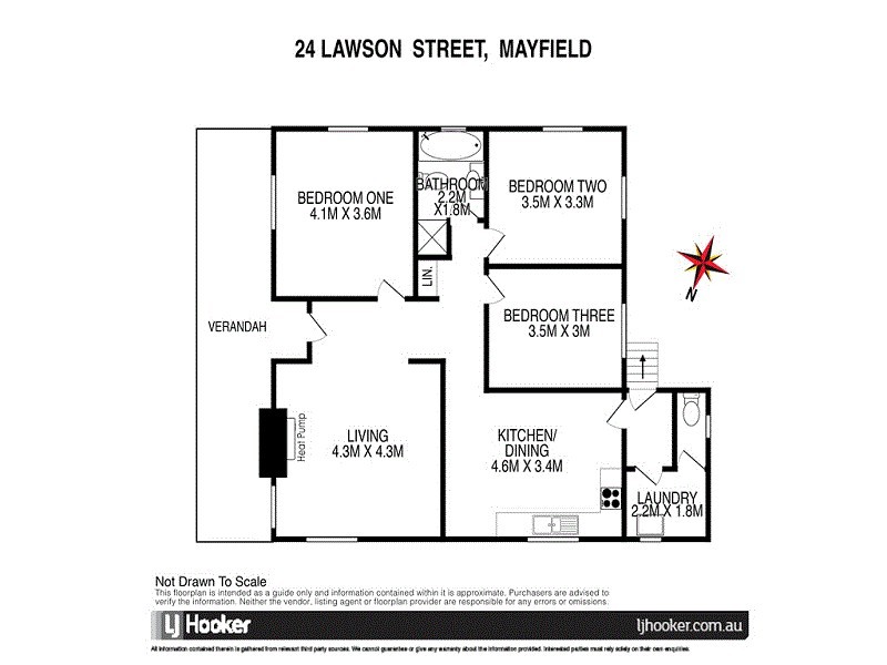24 Lawson Street, Mayfield TAS 7248 Floorplan